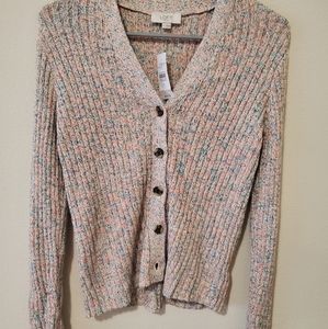 Loft Multicolored Cardigan